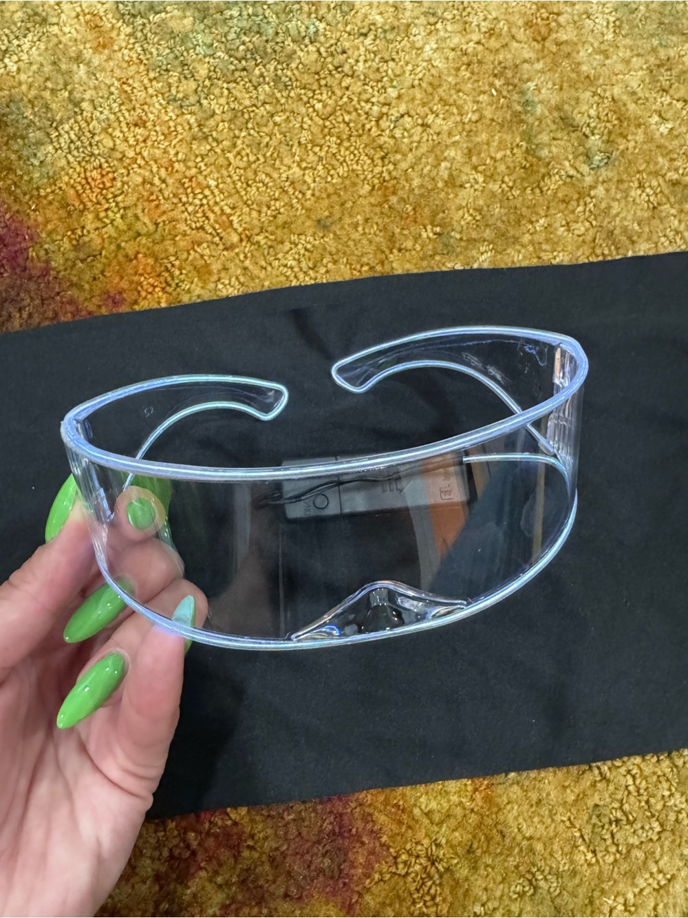 Light Up LED Costume Glasses